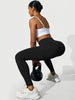 Czguke 2-Piece Women's Tie Dye Pants Sports Leggings Seamless High Waisted Push Ups Women's Fitness and Exercise Clothes