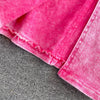 Denim 2 Piece Sets Jacket Skirt Women Suit Long Skirts Outerwear Outfits Single Breasted Pockets Washed Coat Ensemble