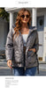Spring Women Parkas Plus Size Short Grey Padded Down Coats Hooded Women's Jacket Outerwear Quilted AM-10075