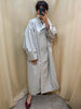 Lady Oversized Long Trench Women Coat Stand Collar Single Breasted Loose Wide Sleeve Casual Coats Autumn Winter Chic Jackets