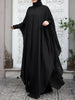 Women Chiffon Abaya Eid Mubarek Muslim Dresses Robe Long Sleeve Hijab Vestidos Abayas For Women Isamic Clothing