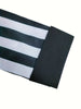 Casual Black and White Striped Print Vintage Blazers Women Fall Clothes Coat Notched Collar Single Breasted Outerwears