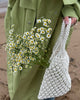 Green Lapel Trench Coats Woman Chic Solid Color Lace-up Long Sleeve Jacket Lady Autumn Winter Commuter Outerwear