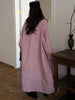 Stand Collar Oversized Long Trench Coat Women Street Single Button Half Sleeve Side Split Loose Jackets Chic Lady Outerwears