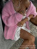 Women Knitted Thick Cashmere Wool Cardigan Chic V Neck Single Breasted Long Sleeve Sweater Fall Winter Coat Outwear
