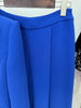 High Street Designer Blazer Suit Women's Rose Buttons Asymmetrical Blazer Straight Pants Set 2pcs