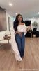Square Neck Flowy Tunic Blouse Batwing Long Ruffle Maxi Cape Sleeve Loose Chiffon Blouse Women Boho Casual Elegant Flowy Shirt