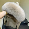 Knitwear Cardigan Women Spring Knitted Jacket Female Autumn Hooded Real Fox Fur Coat Natural Short Fur Coat Casual