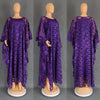 Elegant African Dresses for Women Traditional Dashiki Lace Boubou Plus Size Wedding Party Gown Muslim Kaftan Maxi Dress