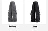 Women Cargo Pants Loose Comfortable Breathable Lightweight Multiple Pockets Cargo Long Pants Fitness Running Casual Pan