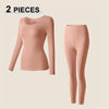 Seamless Thermal Underwear Women Sexy Ladies Autumn Winter Bottoming Shirt Trousers Female Single Layer Thermal Shaping Clothes