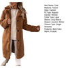 Autumn Long Winter Coat Woman Flannel Coat Women Warm Ladies Fur Teddy Jacket Female Plush Teddy Coat Oversize Outwear