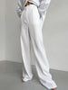 Women's Wide Leg Pants with European and American Style Casual Loose Pants Suitable for Business and Casual Wear