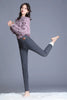 Fleece Lined Thermal Leggings Women Winter Leather Label Tights High Stretch Warm Fleece Lined Pants Outdoor Wear Cold Weather