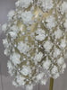 Women Evening Party Club Birthday Dress Pink Pearl Flower Mesh Sexy See Through Mini Dress Nightclub Photoshoot Stage Costumes