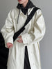 Women Coffee Brief Belted Big Size Long Trench Lapel Long Sleeve Windbreaker Tide Spring Autumn 1DJ3893