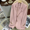 Autumn Long Sleeve Single Breasted Blazer Mujer Blazers For Womens Casual Coat Winter Jackets For Women Outerwear