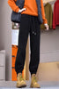 Winter Thickened and Padded Corduroy Pants Women Women's Loose Bunched Feet Harlan Pants Sweatpants Women