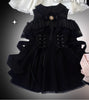 Original Japanese Lace Off-Shoulder Long Sleeve Dress Sweet Girl Kawaii Bowknot Women's Elegant Lolita Short Dresses