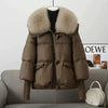 2026New Winter Jacket Women Parka Thick Warm Down Cotton Coat Parkas Female Casual Ladies Big Fur collar Cotton Outwear