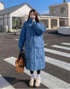 Winter Women Jacket Warm Parkas Female Thicken Puffer Coat Cotton Padded Parka Long Hooded Outwear Loose Women Snow Jac