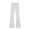 Mujer Flare Pants Sets for Women 2 Pieces Fleece High Waist Woman Trousers Sets Zipper Cropped Women's Jacket Streetwear Outfits