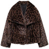 White Faux Fur Coat Woman coats Autumn Winter Fur Plush Fluffy Jacket Warm Red Gray Black Outerwears