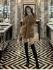 Women Winter Cashmere Wool Woolen Jacket Real Natural Fox Fur Pocket Coat Ladies Outwear Jacket