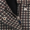 Minimalist Autumn Winter Jacket Women Coat Plaid Hooded Windbreaker Drawstring Waist Loose Mid Casual Outerwear Jacket Female