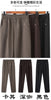 Spring Autumn Women Long Pants 2025New Elastic High Waist Casual Middle and Old Mom Pants Winter Plushed Warm Straight Pants 8XL