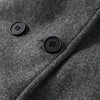 Casual Woolen Women Coat Doube-Breasted Turn-Down Collar Long Sleeve Female Coats Autumn Winter Chic Lady Outwear