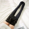 Winter Leggings Knitting Velvet Casual Stockings High Elastic Thicken Lady's Warm Black Pants Skinny Pantyhose For Women Legging