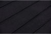 Sml Elastic Knitted Solid Color Flip Collar Button Back Zipper Large hem Pleated Casual Women's Dress