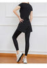 Women Yoga Pants Yoga Clothes Gym Sportswear Workout Running Yoga Leggings Elastic Quick-drying High Waisted Sports Tights Dress