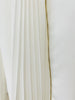 High Street Designer Runway Suit Set Women's Lacing Belt Blazer Pleated Zip Pants Set 2pcs Set