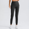 Women Loose Yoga Pants with Stretch Pockets Tapered Fitness Running Casual Jogger Sweatpants Pure Color Jagger Sport Trousers