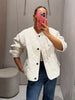 Collar Long Sleeve Maxi Puffer Jacket Cotton-Blend Oversize A-Line Autumn Cozy Warm Women Outerwear Retro Lady Coat