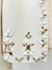 High Street Designer Suit Set Women's Rhinestone Diamonds Beaded Cardigan Jacket Split Half Skirt Set 2pcs