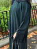 Turkey Dubai Muslim Winter Abaya Corduroy Women Closed Abaya Loose Daily Wear Muslim Long Winter Dress