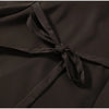Chic Solid Stand Neck Blazer Jacket Pant Set Women Full Sleeve Shoulder Pads Coat Wide Leg Pants Autumn Commute Outfit