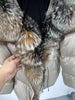 Winter Real Fox Fur Collar Hooded Thick Goose Down Jacket Natural Coat Women Female Outwear Warm Russia Puffer Jackets