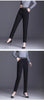 HighWaist Harun Pants Women's Spring/Autumn Large Size Women's Pants Elastic Waist Loose Casual Straight Tube Pants 5XL