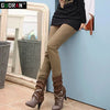 clothe 6XL Winter warm women office work pants High stretch waist cotton ladies pencil pants female High Waist trousers