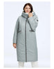 Women's Winter Jacket Plus Size Bio Down Jackets Fur Collar Hooded Quilted Cotton Coat Women Parka Female Clothing