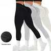 V-Back High Waisted Yoga Leggings Seamless Knit Tights for Women Quick Dry Butt Lifting Slim High Elastic Leggings
