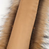 Real Fur Collar for Coat Parkas Women Winter Natural Raccoon Fur Scarf for Jacket Warm Furry Hood Trim with Buttons