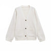 Women's Knitted Cardigan Solid Full Sleeve V Neck Ribbed Autumn Coat Commute Female Knitwear Cardigan Tops