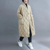 Winter Women Long Jacket Femmes Quilted Warm Lightweight Down Cotton Coat Loose Oversize Parkas Padded Female Outerwear