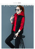 2 pieces women sets autumn thickened fleece sportswear vest+hoodies+pant cold-proof winter coat sets women's clothing