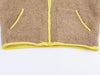Autumn Casual Jacket Coat Contrast Color Design Long Sleeve Zipper Jackets For Women Streetwear Casual Outerwear